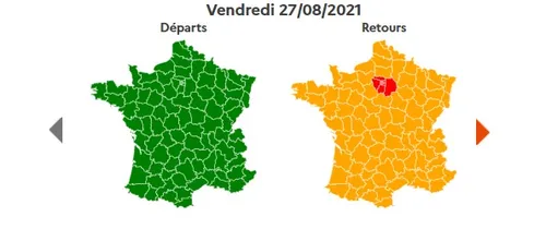 Retour de vacances : dernier weekend chargé sur les routes de France