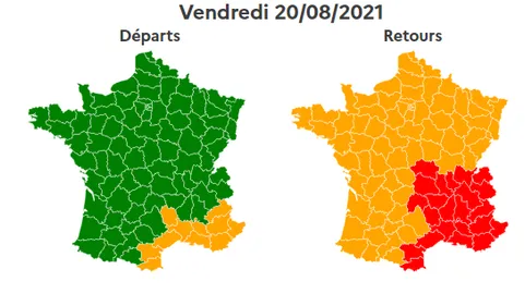 Bison Futé : Weekend chargé sur les routes notamment en...