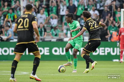 ASSE 0-3 Nice : un air de révolte...seulement en tribune !