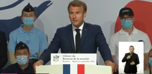 Sécurité : les annonces d'Emmanuel Macron