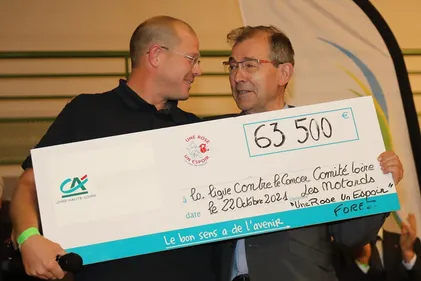 Une rose un espoir : 63 500 € récoltés pour la Ligue contre le...