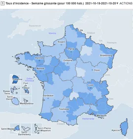COVID : "La reprise épidémique se confirme" selon Santé Publique...