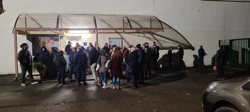 Un débrayage ce matin au centre pénitentiaire de la Talaudière...