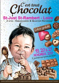 Le salon tout chocolat ouvre ses portes à Saint-Just-Saint-Rambert