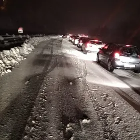 Neige : Plus de 150 personnes bloquées sur le réseau secondaire...