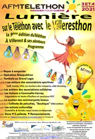 Le Villeresthon : l'action locale en faveur du Téléthon ce weekend