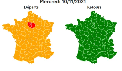 11 Novembre : Des perturbations sur les routes ce mercredi