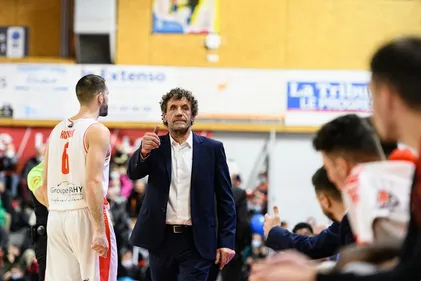 PRO B : Alain Thinet reste à Saint-Chamond un an de plus