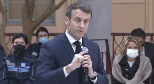Sécurité : les annonces d'Emmanuel Macron