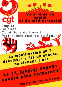 Loire : Une manifestation du secteur social et médico-social ce mardi