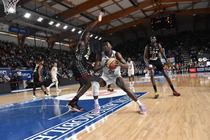 Basket : la Chorale tombe après prolongation contre Dijon (96-100)