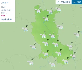 Météo : deux départements en vigilance orange à la neige et au verglas