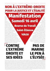 Deux rassemblements ce samedi dans la Loire pour dire "non à...