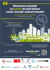 L’ENISE lance le premier Défi impression 3D et construction