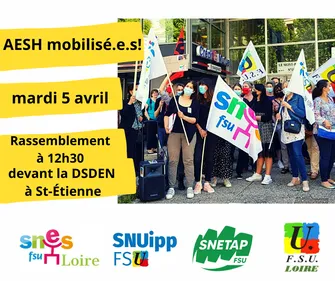Loire : les AESH sont en grève ce mardi