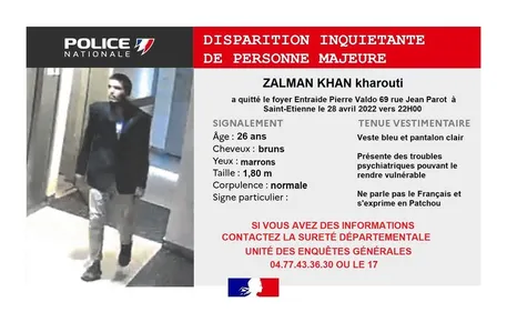 Saint-Etienne : l'homme de 26 ans porté disparu a été retrouvé