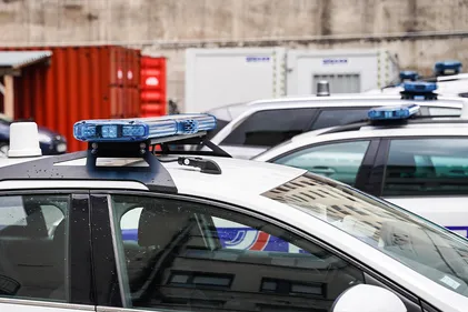 Périmètre de sécurité autour du lycée du Marais à Saint-Etienne