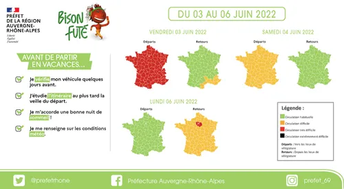 Weekend prolongé : du monde sur les routes dès ce vendredi