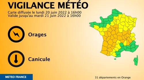 Canicule et orages : double vigilance pour la Loire