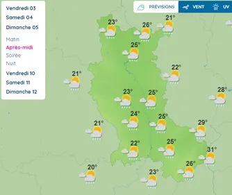 Orages : 10 départements en vigilance orange, la Loire en jaune