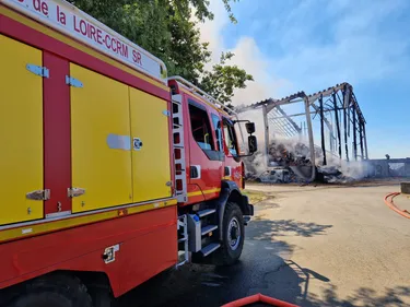Incendie : les pompiers toujours mobilisés à Saint-Cyr-les-Vignes