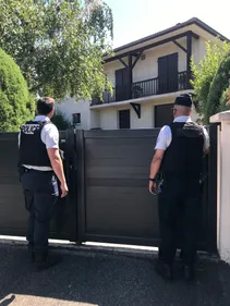 En patrouille avec la police de Firminy pendant l'Opération...
