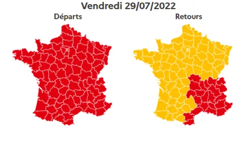Trafic : weekend chargé pour le traditionnel chassé-croisé