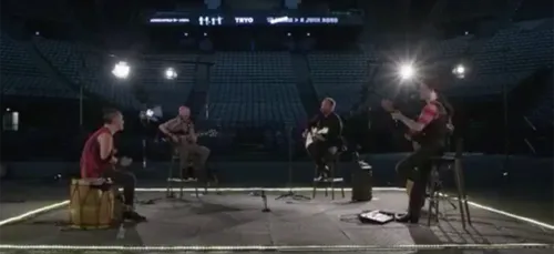 Tryo en concert dans un AccorHotels Arena de Paris complètement… vide