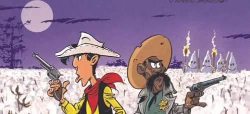Lucky Luke plonge dans le Sud ségrégationniste avec "Un cow-boy...