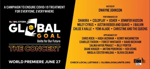 Nouveau concert caritatif avec des stars internationales !