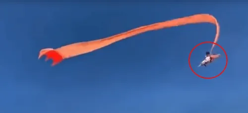 Taïwan : une fillette de 3 ans s'envole avec un cerf-volant