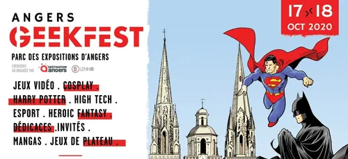 Angers GeekFest : première édition les 17 et 18 octobre 2020
