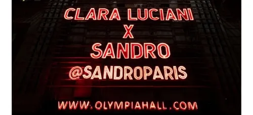 Clara Luciani : un concert en live avec la marque Sandro