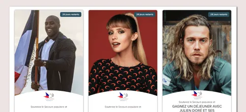 Julien Doré lance sa tombola pour les sinistrés de la tempête Alex