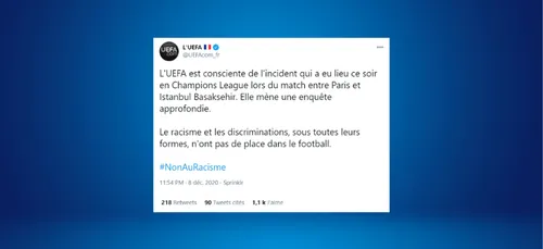 Ligue des champions : le match PSG - Basaksehir reporté après un...