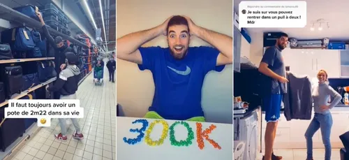 Un basketteur tourangeau cartonne sur TikTok grâce à sa taille