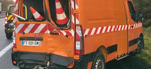 Haute-Vienne : Un véhicule de balisage percuté sur l’autoroute A20