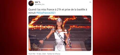 Miss France 2021 : les tweets les plus drôles de la soirée