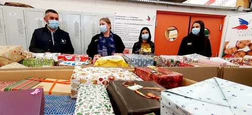 Succès de l’opération des boîtes de Noël