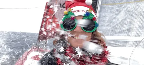 Vendée Globe : les skippers fêtent Noël en mer !