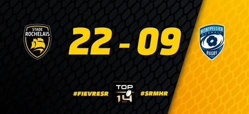 Rugby : Beau succès de La Rochelle face à Montpellier