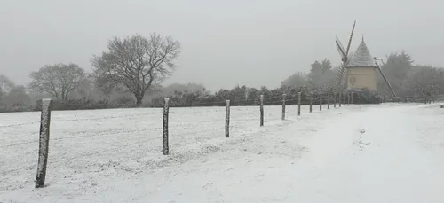 Un début d'année sous la neige dans le Grand Ouest !