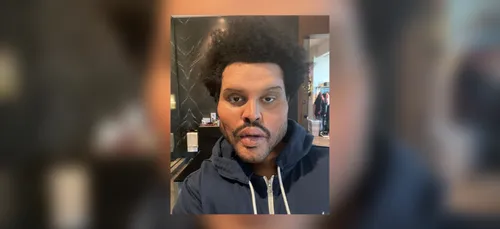 Le "nouveau visage" de The Weeknd ne passe pas inaperçu !