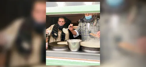 Hervé propose de venir faire des crêpes chez ses fans !