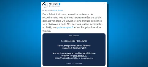 Meurtre à Valence : les agences Pôle emploi fermées ce vendredi