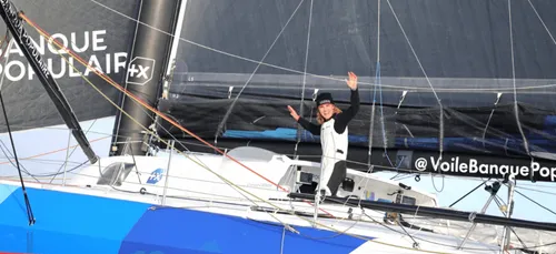 Vendée Globe : Clarisse Crémer a franchi la ligne d'arrivée