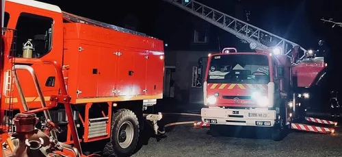 Incendie : 3 personnes sauvées par les pompiers creusois
