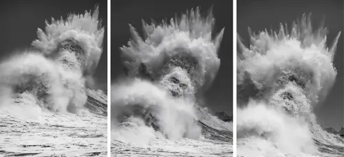 Finistère : Poséidon apparaît dans une photo de la tempête Justine