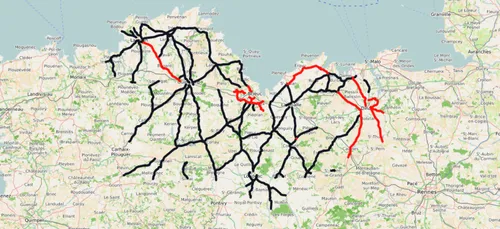 Verglas : des milliers de camions bloqués sur les routes