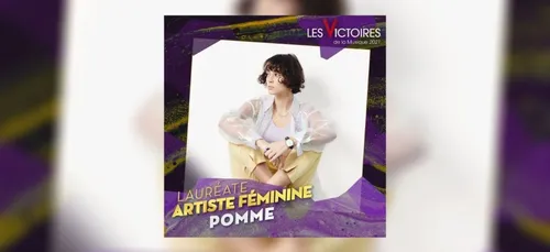 Pomme et Benjamin Biolay sacrés "artistes de l’année" aux Victoires...